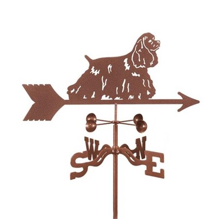 Ez Vane EZ Vane EZ1406-4S Cocker Spaniel Dog Weathervane with Four Sided Mount EZ1406-4S